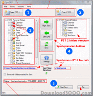 Sync2PST for Outlook screenshot